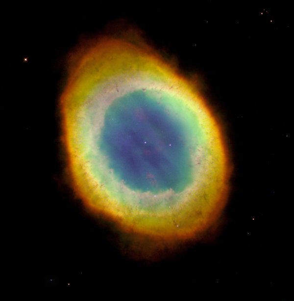 M57 prise par Hubble (NASA)